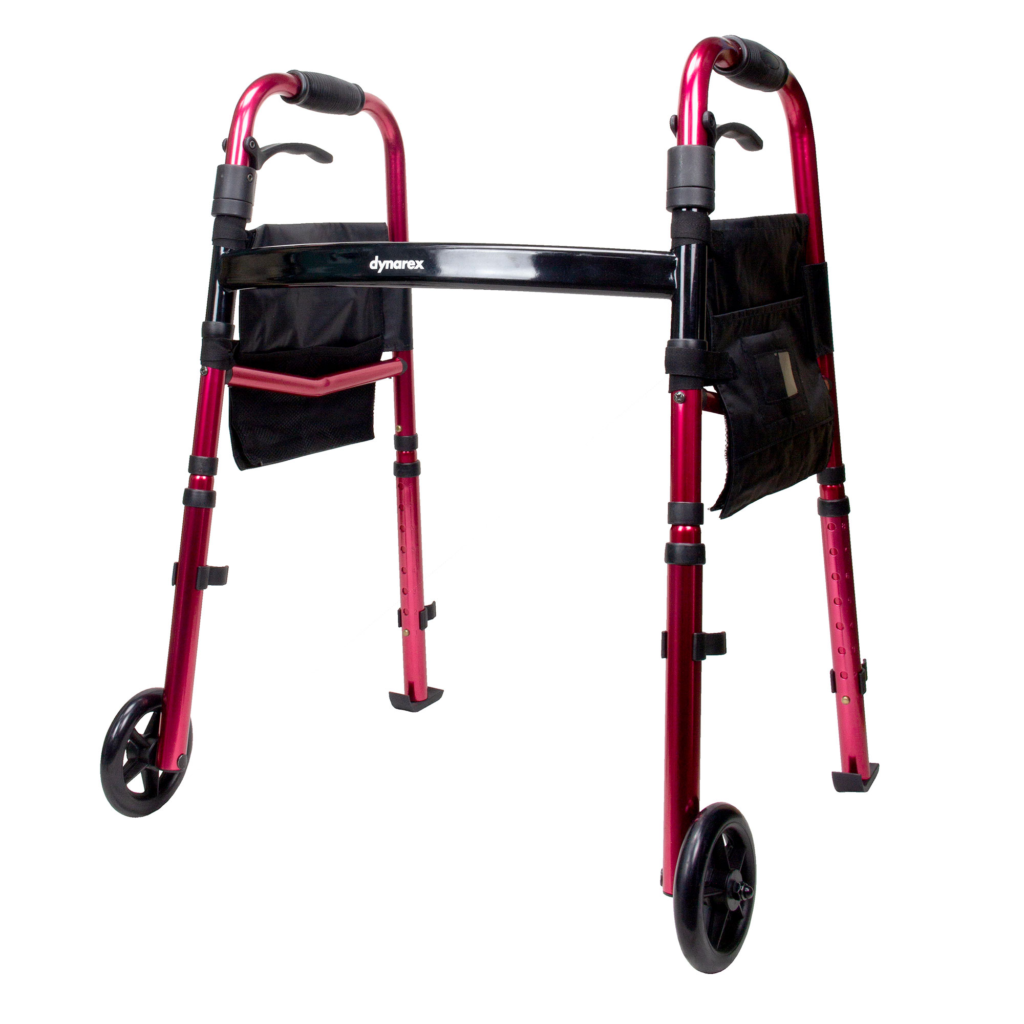 Dynarex Travel Walker w/ 5″ Wheels