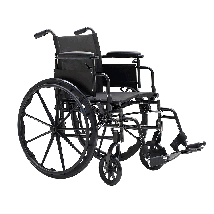 Dynarex DynaRide S4 X-Lite Wheelchair – 18″ x 16″ w/ Flip Desk Arm E