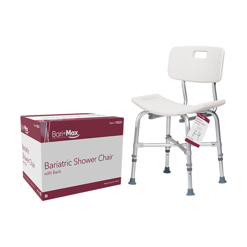 Dynarex Bariatric Shower Chair w/ Back