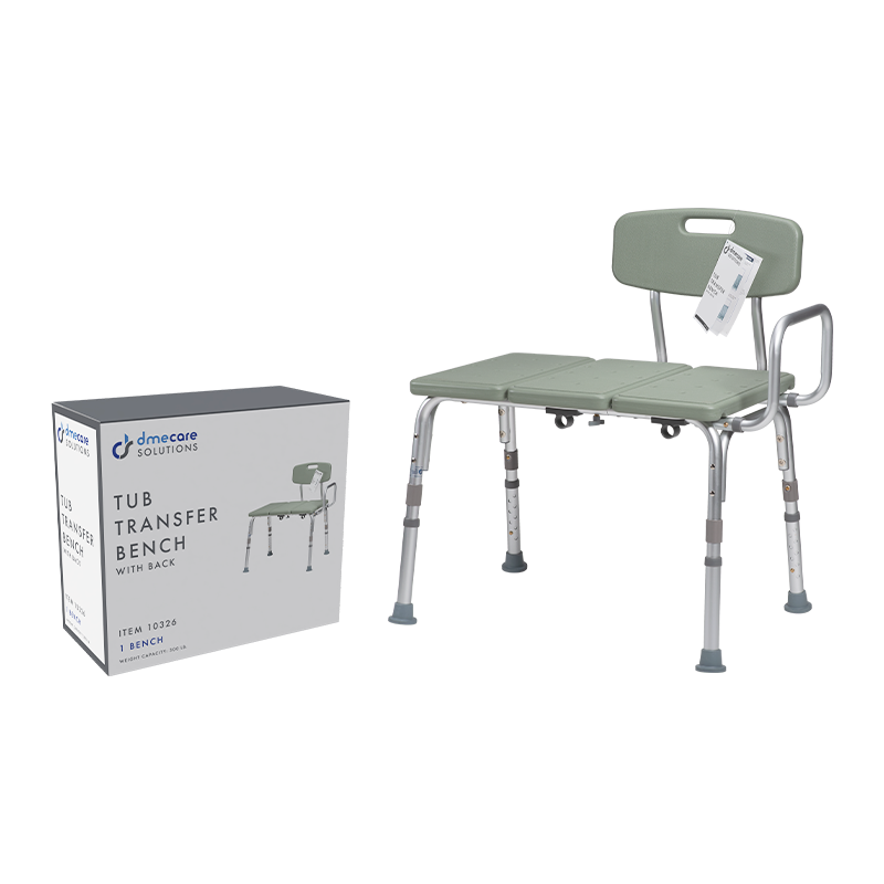 Dynarex Tub Transfer Bench w/back