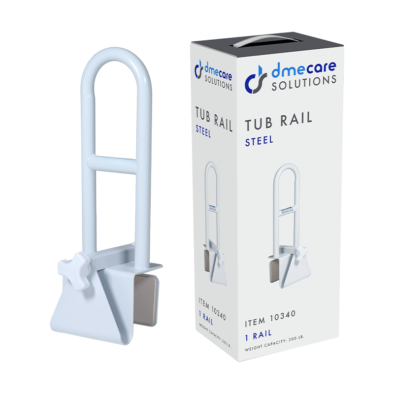 Dynarex Tub Rail – Steel Clamp-On