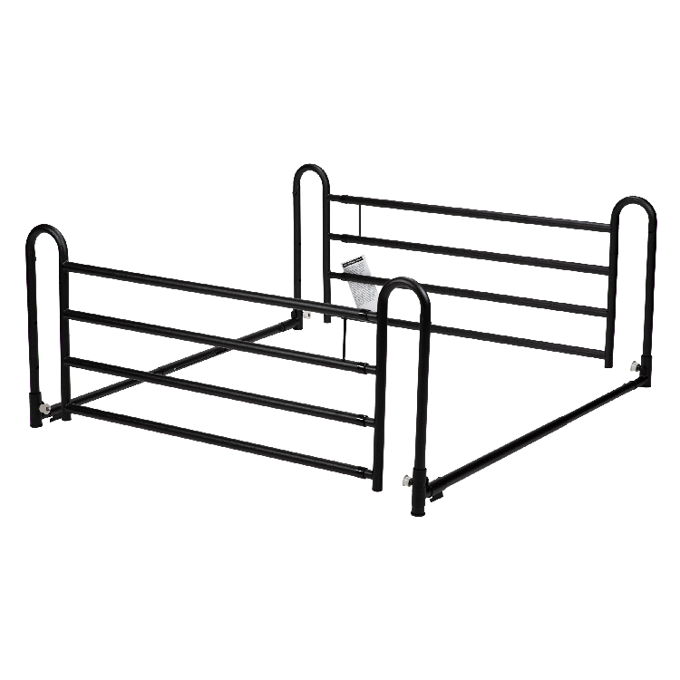 Dynarex Home Care Full Length Bed Rail, Adjustable