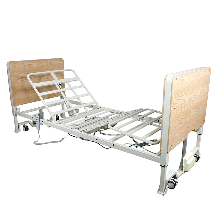 Dynarex D400 LTC 5 Function Ultra-Low Bed – Light Oak