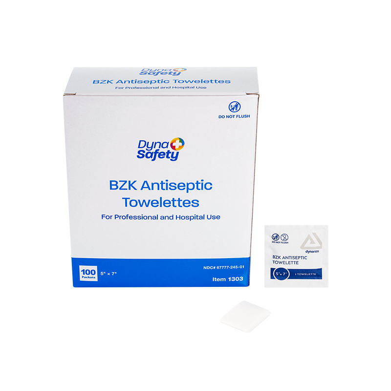 Dynarex BZK Antiseptic Towelettes