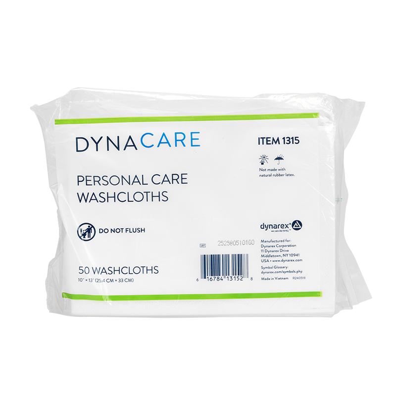 Dynarex Personal Care Washcloth