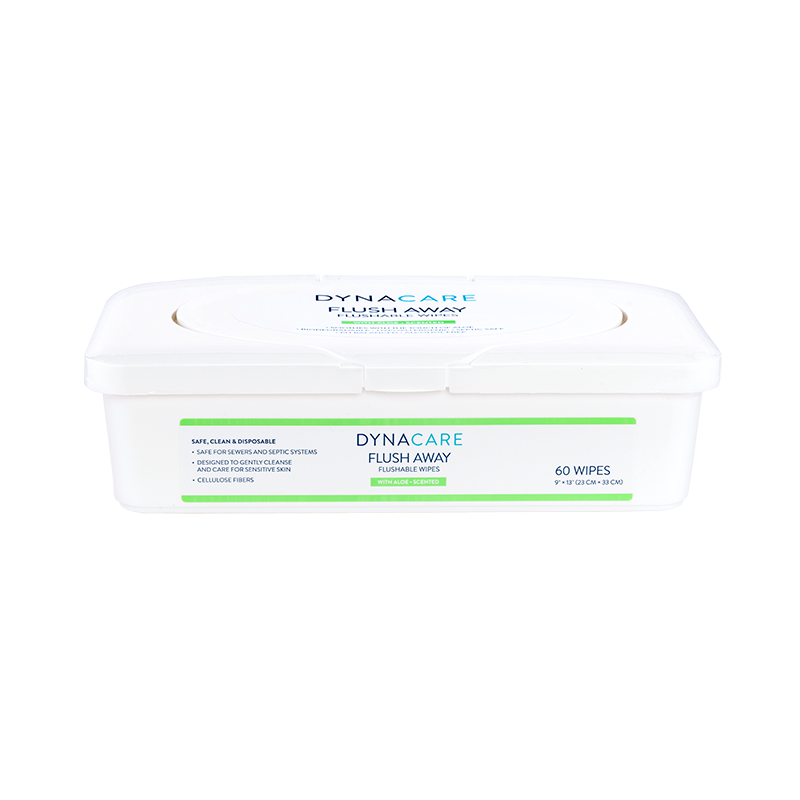 Dynarex Flushable Wipes – Adult