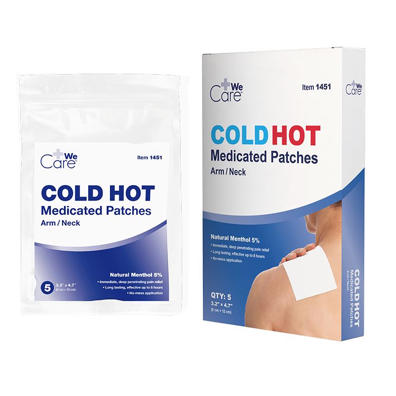 Dynarex Cold Hot Medicated Patches – Arm/Neck