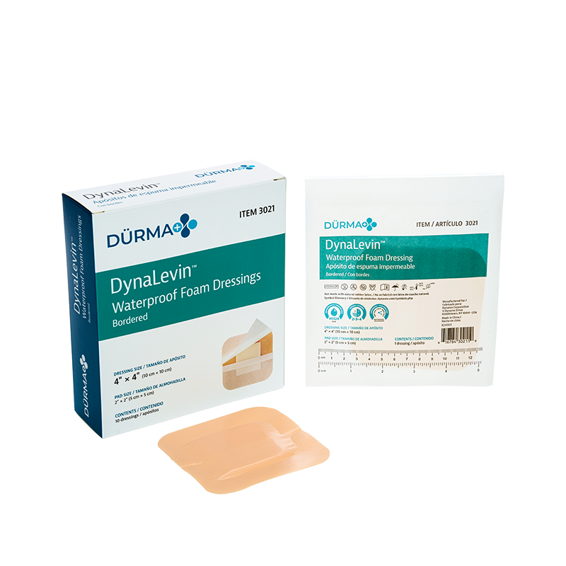 Dynarex DynaLevin – Waterproof Foam Dressing Bordered