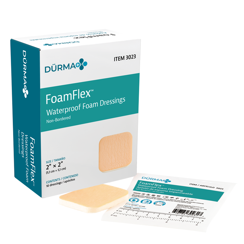 Dynarex FoamFlex – Waterproof Foam Dressing Non-Bordered