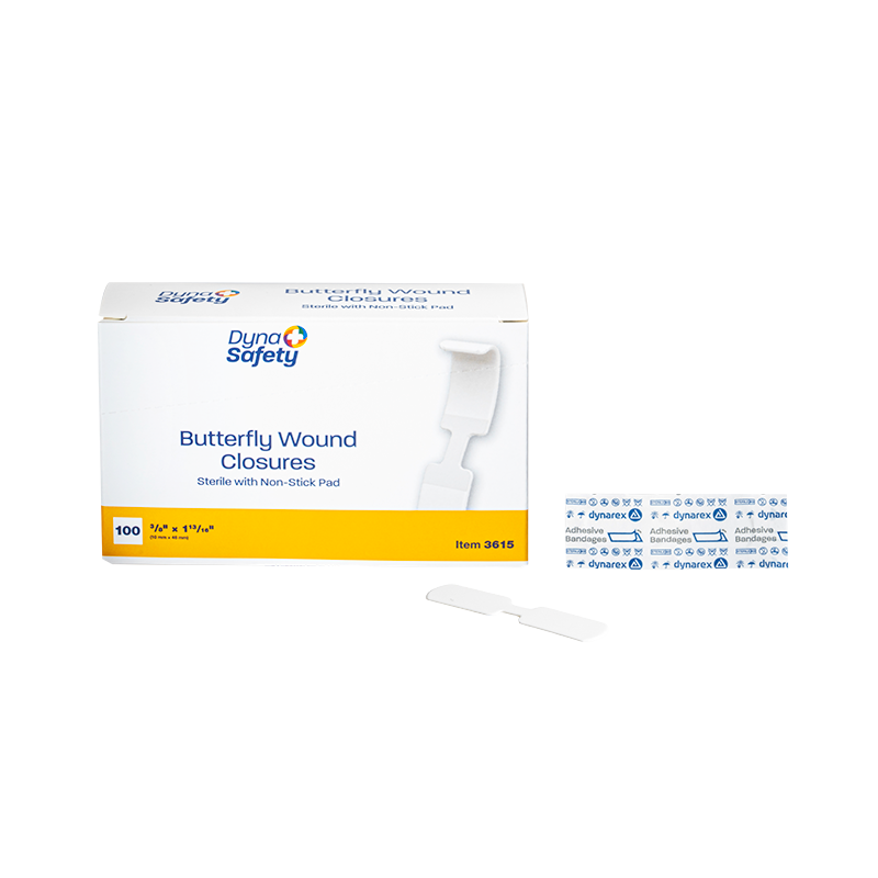 Dynarex Butterfly Wound Closure – Sterile