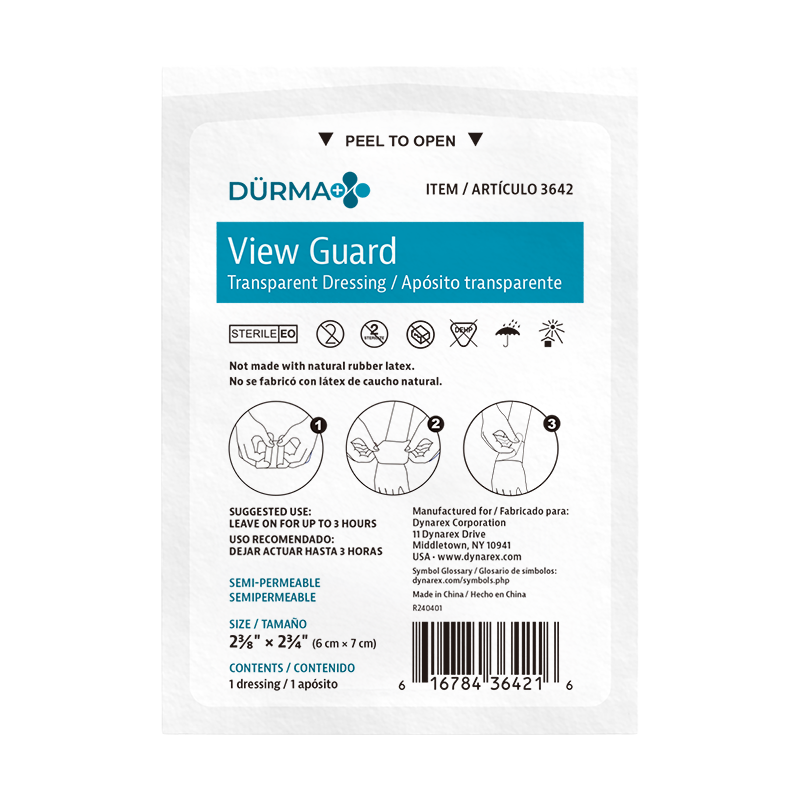 Dynarex View Guard Transparent Dressings – Sterile