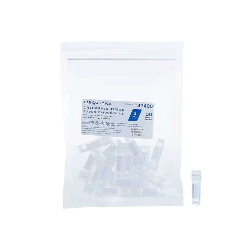 Dynarex Cryogenic Tubes with graduated markings