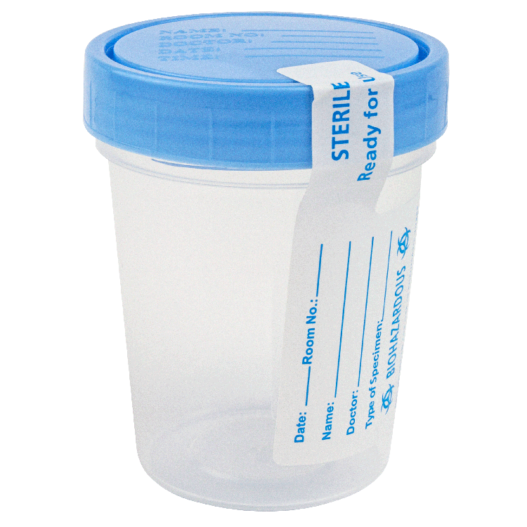 Dynarex Specimen Containers – Sterile (individually wrapped)