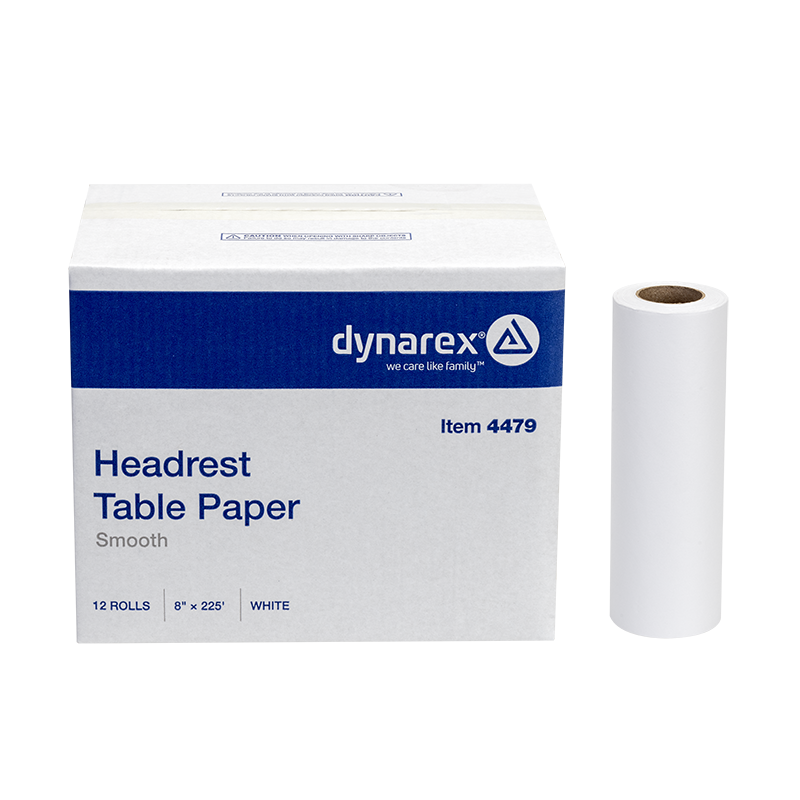 Dynarex Headrest Table Paper Smooth
