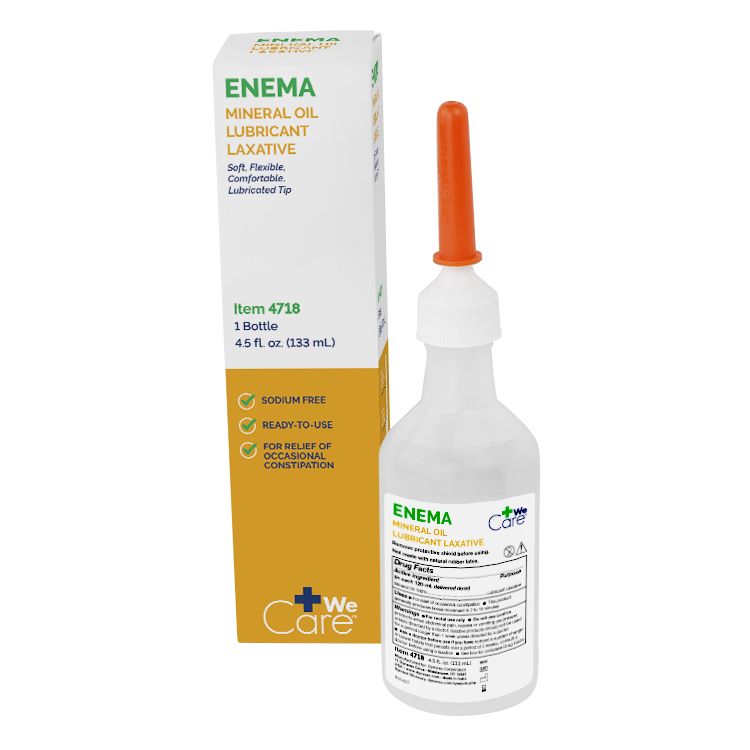 Dynarex Enema Mineral Oil Lubricant Laxative