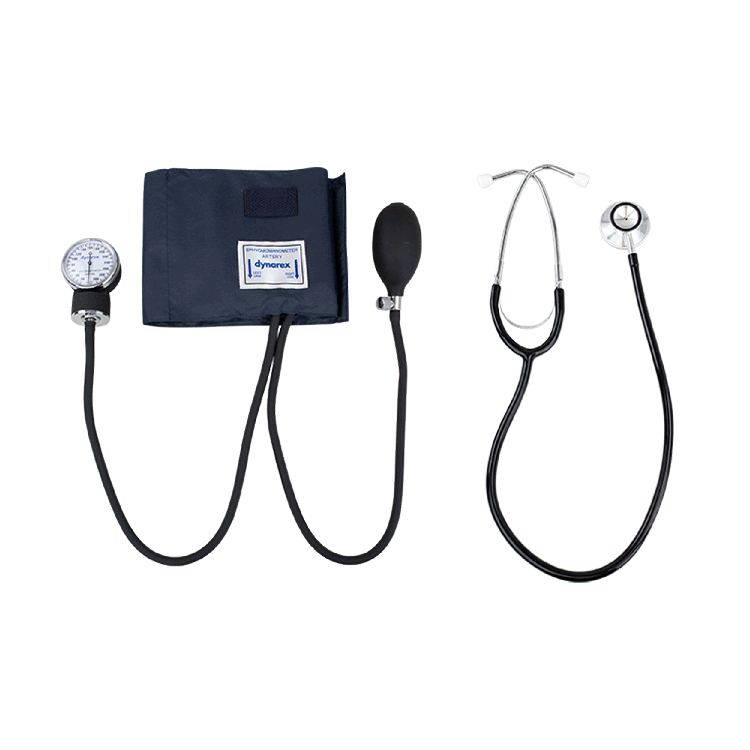 Dynarex Blood Pressure Kit – Dual Head Stethoscope